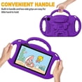 thumbnail image 2 of BMOUO Fire 7 2022 Tablet Case (12th Generation,2022 Release), Fire 7 Tablet Case for Kids, with Shoulder Strap, Shockproof Light Weight Kids Case for Amazon fire 7 Tablet 7” Display 2022, Purple, 2 of 6