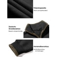 thumbnail image 6 of Pullover Sweaters for Men Quarter-Zip Long Sleeve Solid Casual Knit, 6 of 8