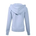 thumbnail image 4 of MixMatchy Women's Casual Long Sleeve French Terry Full Zip-UP Hoodie Sweatshirt, 4 of 4