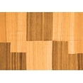 thumbnail image 1 of Ahgly Company Indoor Rectangle Abstract Orange Contemporary Area Rugs, 6' x 9', 1 of 1