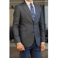 thumbnail image 4 of Men's Jacket, Slim Fit Wool Special Design Navy Blue Stylish Jacket, 4 of 5
