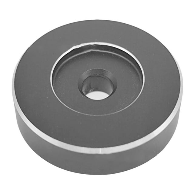 Miangastore 45 RPM Adapter Aluminum 7 inch Vinyl Record Dome Turntable Adapter Supply