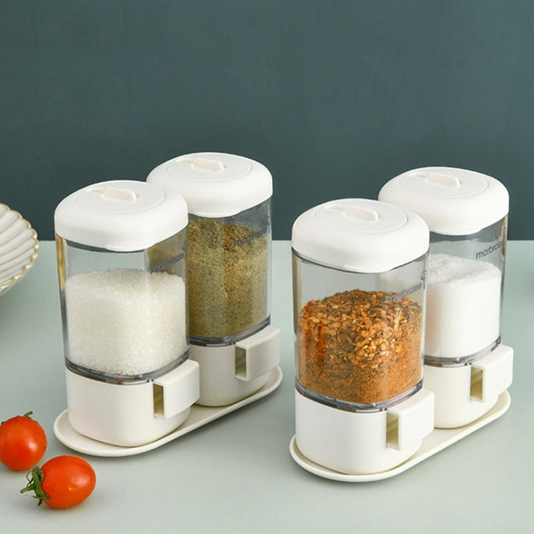 Salt And Pepper Shaker Set, Press Type Ration Quantitative