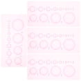 thumbnail image 1 of EeaseCA 4 Pcs Paper Quilling Mould DIY Paper Craft Tools Practical Paper Quilling Tool, 1 of 7