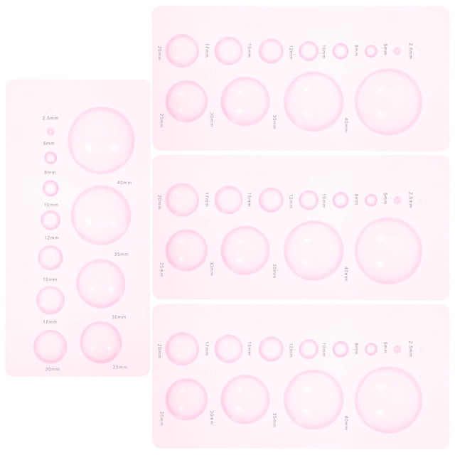 EeaseCA 4 Pcs Paper Quilling Mould DIY Paper Craft Tools Practical Paper Quilling Tool