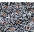 thumbnail image 4 of oneOone Cotton Jersey Navy Blue Fabric Diamond & Circles Geometric Sewing Fabric By The Yard Printed Diy Clothing Sewing Supplies 58 Inch Wide, 4 of 4