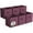 Purple, variant on Sorbus 11" Collapsible Fabric Storage Cubes - 6 Foldable Bins with Handles for Clothes, Toys, Books (Purple)