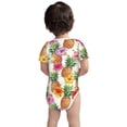 thumbnail image 6 of Rocae Hawaiian Pineappl for Baby Climbing Clothes Soft Baby Romper for Active Infants Comfortable and Breathable Crawling Jumpsuit Unisex Baby Outfit 3 Months, 6 of 8