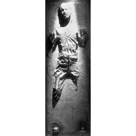 - Star Wars: Episode VI - Return Of The Jedi - Door Movie Poster / Print (Han Solo In Carbonite) (Size: 21