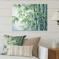thumbnail image 2 of Designart "Bamboo love Dream V" Floral Metal Wall Art, 2 of 5