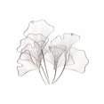 thumbnail image 1 of Moe's Lily Fleurs Sculpture Murale en Argent, 1 of 1