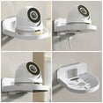 thumbnail image 3 of Miangastore 2pcs Wall Mount Storage Rack No Drilling Security Camera Holder Heavy Duty Bracket Speaker Rack, 3 of 9