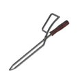 thumbnail image 1 of Pinces à Feu Robustes Pinces à Bûches de Cheminée Outils de Feu Intérieur Pinces à Bûches en Fonte Accessoires pour Foyers Pinces à Cheminée Résistance Haute Température, 1 of 4