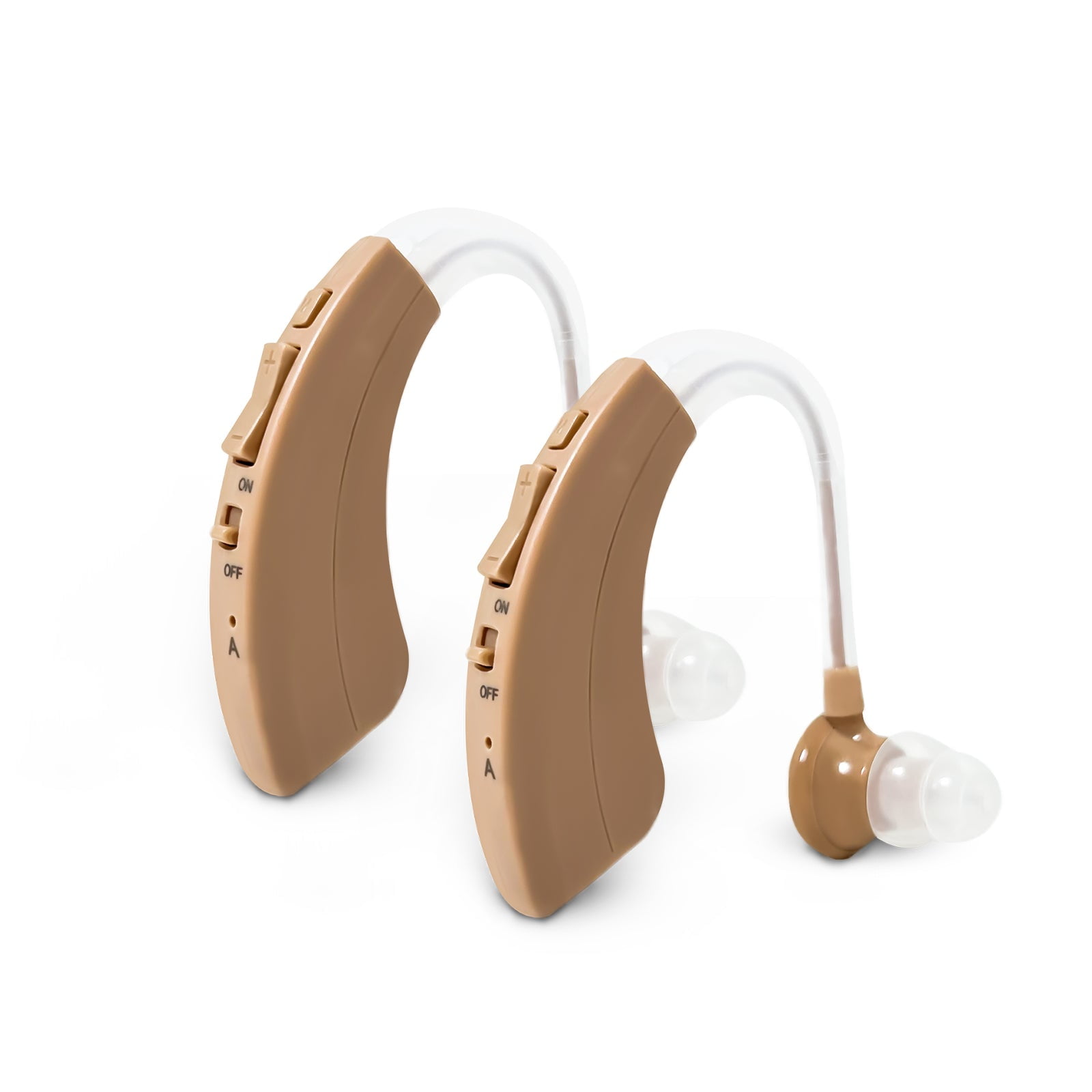 HIBRIQ Rechargeable Hearing Aids with Noise Cancelling, Feedback Cancellation & Clear Speech for Seniors HH-1220AX