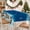 Blue#, variant on ASPILLOW Round Christmas Tablecloth 60 Inch Festive Holiday Pattern Washable Polyester Table Cover for Dining Party Home Decor