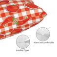 thumbnail image 3 of Fotbe Tomatoes And Chili Funda de Almohada Decorativa Estilo Occidental, Lujo en Algodón, Fundas para Almohadas King, Cojín Estampado para Decoración del Hogar-14"x20", 3 of 6