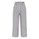 thumbnail image 4 of Amzcrzy Pantalones De Lino Mujer Capri Rayas Moda Pierna Recta Ligeros Holgados Casuales Playa Vacaciones Verano Con Bolsillos Tallas S-2XL Gris, 4 of 5