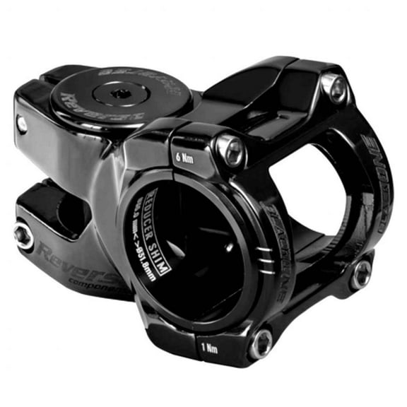 Reverse Black One D-2 Ti Stem, (31.8/35.0) 35mm, Blk/Blk NLS