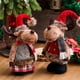 thumbnail image 4 of Inteprter Adorno de Navidad colgante de pared entretenimiento dulce regalo muñeca de Navidad multipropósito luminoso estirable espacio vacaciones Kits de decoración para fiestas Gris Inteprter HA070441-02, 4 of 6