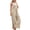 Khaki 01, variant on Bib Overalls Women Cotton Loose Summer Wide Leg Pants Jumpsuit Rompers for Women Khaki 3XL