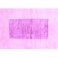 thumbnail image 1 of Ahgly Company Indoor Rectangle Solid Purple Modern Area Rugs, 2' x 5', 1 of 4