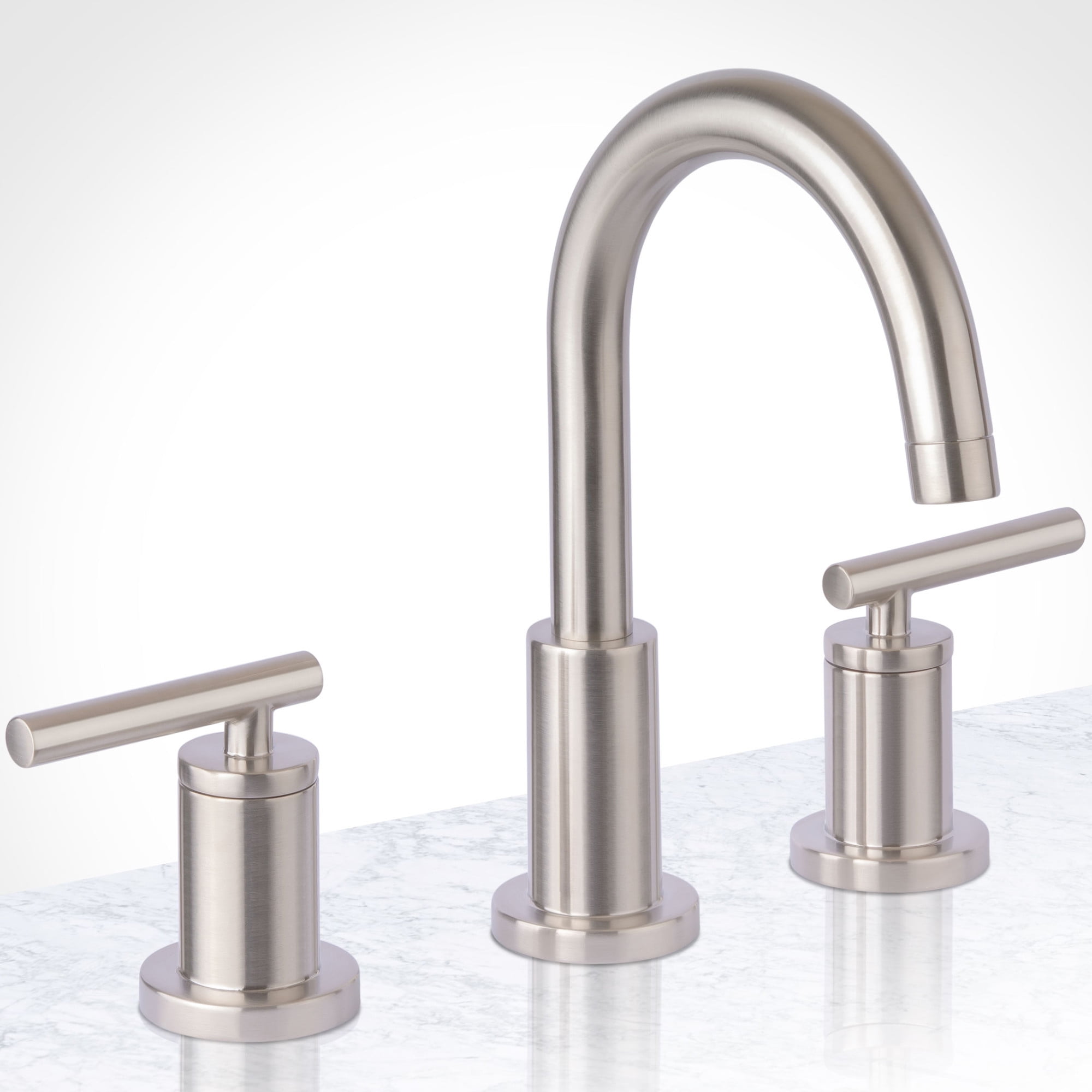 Miseno Ml1343 Mia Widespread Bathroom Faucet Nickel