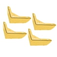 thumbnail image 3 of deevoka 4Pcs Furniture Legs Decor Classical Replacement for Worktop Living Room Home Gold, 3 of 9