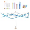 thumbnail image 3 of Yarn Winder Umbrellas Yarn Winding Tool Including Plastic/Metal Needle, Measure Tape, Thread Cutter and Knitting Marker, 3 of 8