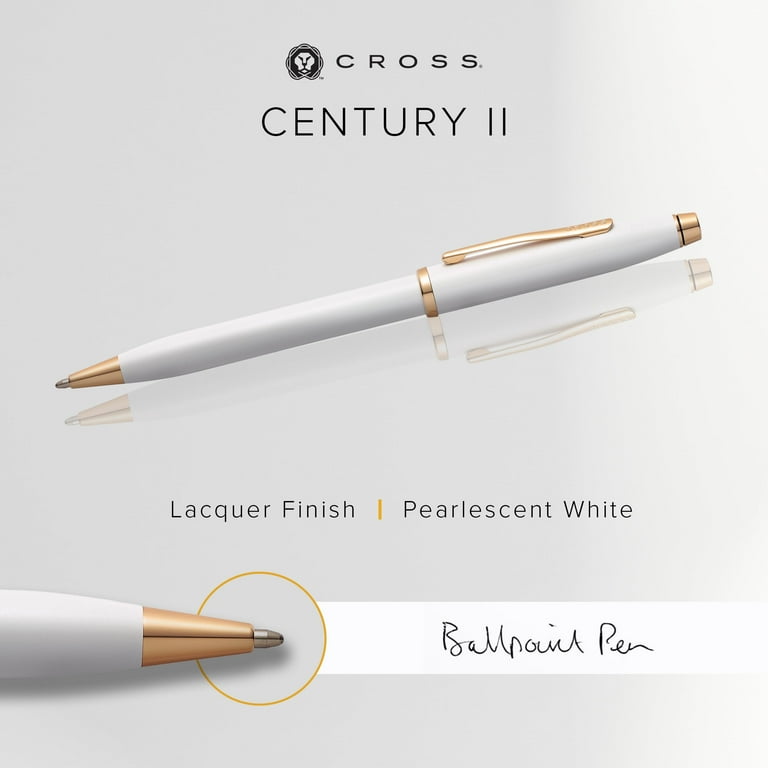Cross Century® II Pearlescent White Lacquer Ballpoint Pen