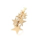 thumbnail image 2 of Horquilla para el pelo Sonducket tocado plano de estrella de cinco puntas dorado, 2 of 6
