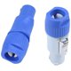 thumbnail image 1 of 20Pcs/Lot Nac3Fca Speakon Plug 3 Pin Male Powercon Connector 20A 250V Ac Power Plug Connector Blue and White, 1 of 5