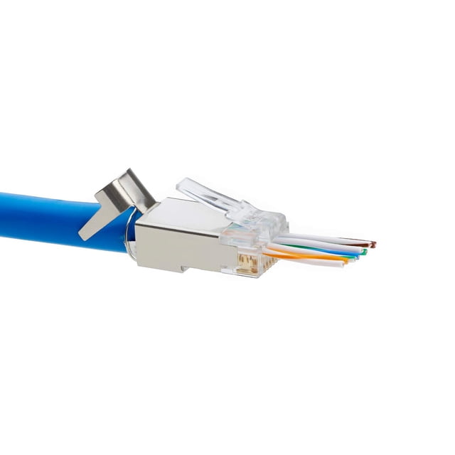 Enchufes modulares de paso RJ45 TRUE CABLE Cat6/6A x20