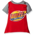 thumbnail image 2 of Nickelodeon Toddler Boys' Blaze and the Monster Machines Cape T-Shirt, 2 of 2