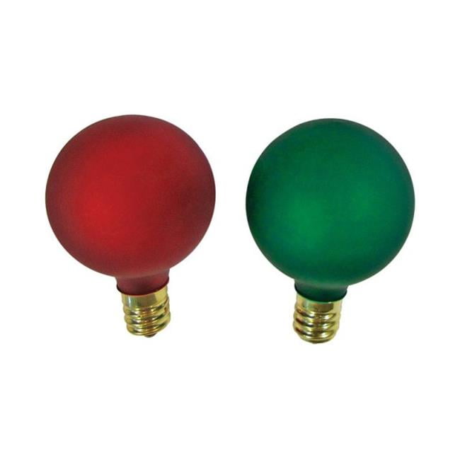 Celebrations 1055-71 G40 Replacement Bulbs  Red & Green