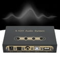 thumbnail image 1 of 5.1CH Sound Decoder, Digital to Analog Audio Converter Support ARC Optical Fiber Coaxial , Digital Sound System for DTS AC3 for DVD TV, 1 of 7