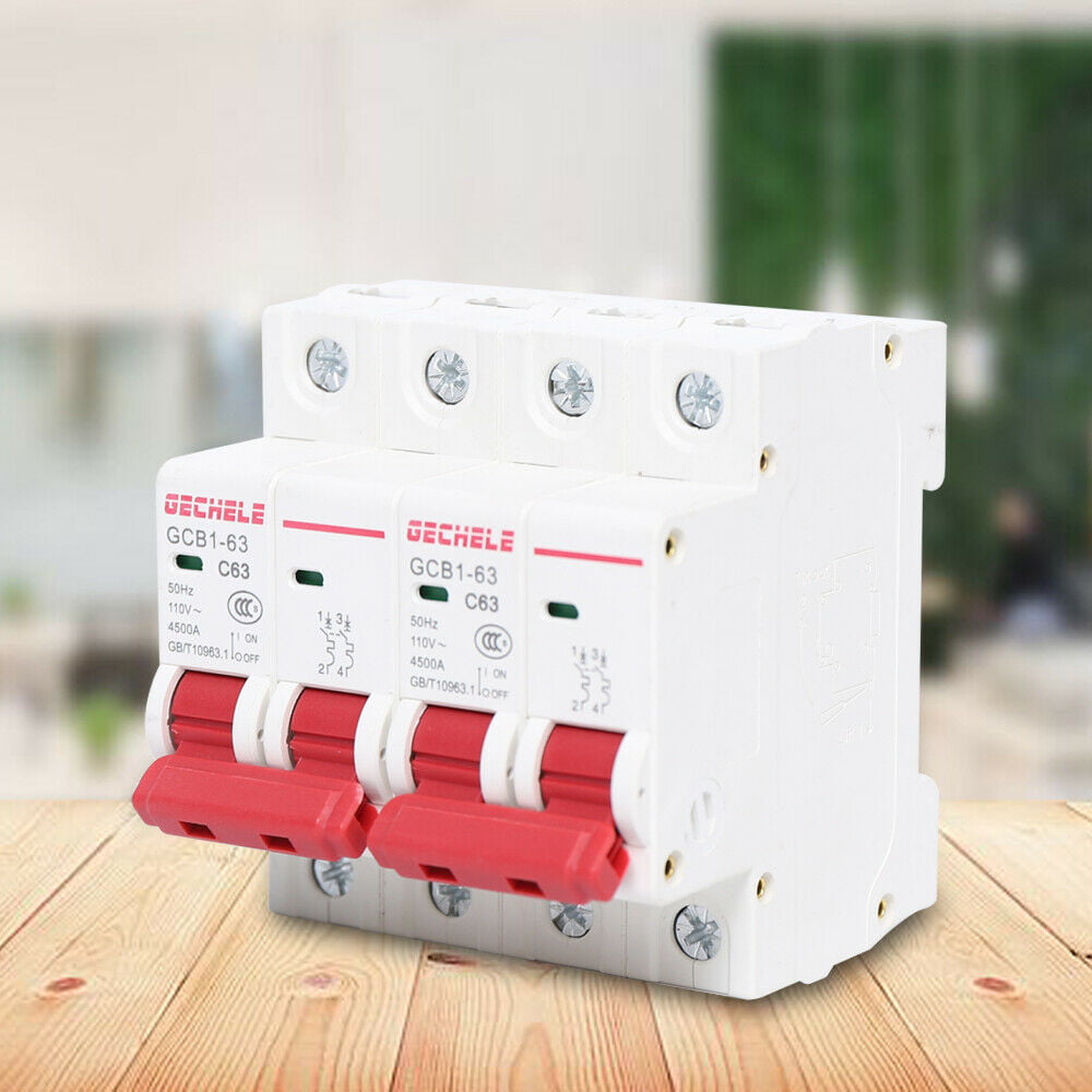 Dual Power Manual Transfer Switch For Generator Changeover Switch 400v 2P 63A 