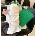 thumbnail image 2 of Kukuzhu Quilted Shoulder Tote Bag for Women Padding Down Cotton Hobo Bag Casual Fashion Handbag Purse, 2 of 6