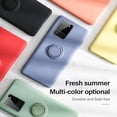 thumbnail image 2 of 10x funda de teléfono con soporte magnético de silicona ultrafina para Samsung galaxy S20 S10 E 5G S9 S8 Note 10 9 Plus funda con soporte de anillo Fivean unisex, 2 of 2