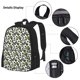 thumbnail image 3 of Disketp Soccer and Football Mochila Estampada de Gran Capacidad con Lonchera y Estuche, Set de 3 Piezas para Estudiantes, 3 of 7