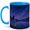 Blue, variant on Lakeside Stars Girl 11oz Ceramic Mug, Moonlit Night Landscape
