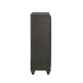 thumbnail image 5 of Pemberly Row Transitional Solid Wood 5-Drawer Chest in Black, 5 of 12