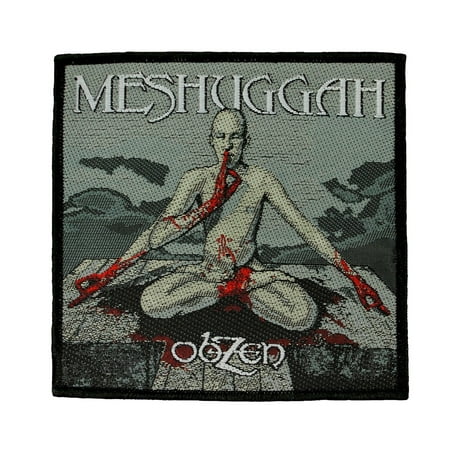 Meshuggah Obzen Album Patch Progressive Metal Band Music Woven Sew On