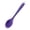 Purple, variant on Heat Resistant Silicone Spoon Food Grade Non Stick Kitchen Cooking Utensil 20.4cm Ergonomic Handle for Stirring Baking Serving Non Scratch Cookware Safe Up to 450°F