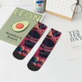 thumbnail image 7 of Pofeuu Romantic Heart Guitar Print 30cm Socks, Adult Running Hiking Socks for Youth and Adult, 7 of 7