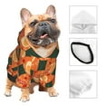 thumbnail image 3 of Honeii Ramen Noodle Soup Print Small Dog Hoodies Pet Hooded Sweatshirts Fall Winter Puppy Cat Sweaters Warm Clothes for Small Dogs Outfits Costume-XX-Large, 3 of 7