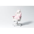 thumbnail image 3 of Seenda Pink Gaming Chair with Cat Ears, Ergonomic Gaming Computer Desk Chair with Cat Paw Lumbar Support, Cute PU Leather Game Chair for Girls Adults, 3 of 6