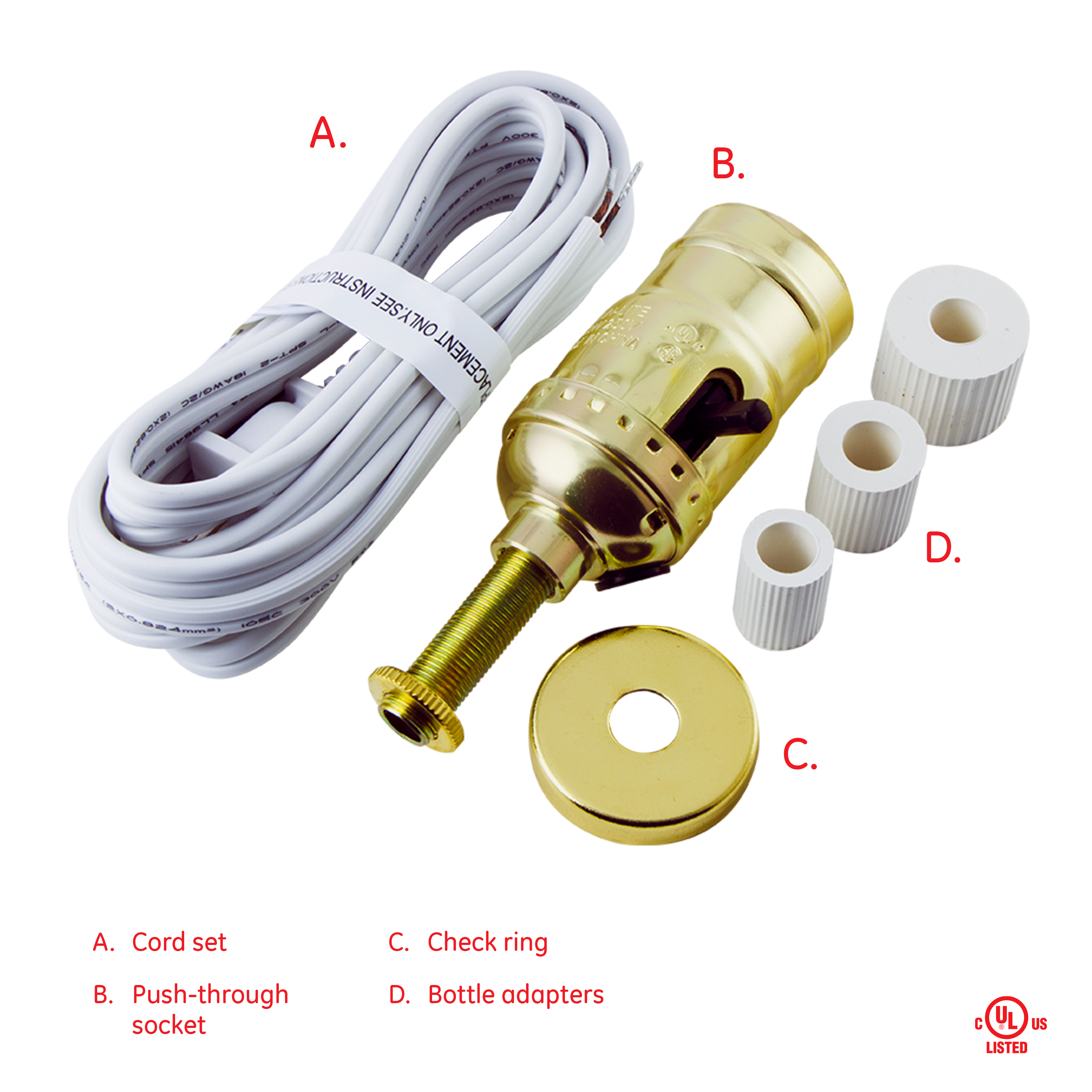 GE Bottle Lamp Kit – 50961 - image 2 of 5