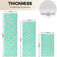 thumbnail image 4 of Pioneer Flower Floral Print Pattern Kitchen Rugs Sets Of 3,Kitchen Runner Rugs Non Skid Washable,Decorative Kitchen Floor Mats for Kitchen,Sink,Laundry,17X30 Inch + 17X47 Inch + 17X59 Inch, 4 of 6