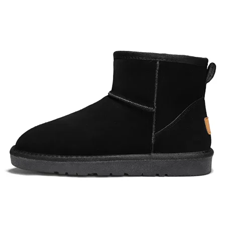 

Yishow-AA Women‘s Snow Boots Mid Top Comfortable Fleece Warm Solid Faux Fur Boots Women‘s Footwear