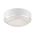 thumbnail image 6 of Livex Lighting - Meridian - 3 Light Semi-Flush Mount In Timeless Style-8.75, 6 of 10